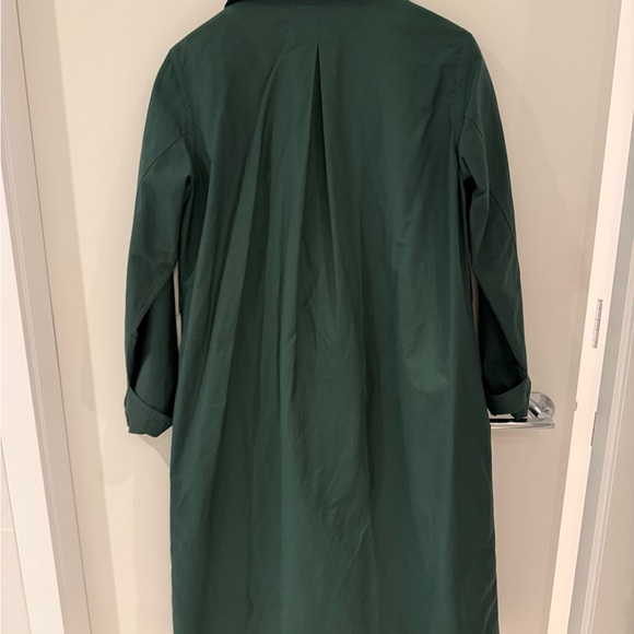 Community Forest Green Trench/Duster Coat - Picture 4 of 5